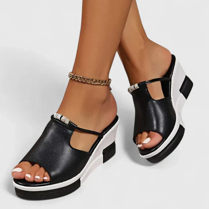 Corinna | Women’s Orthopedic Platform Wedge Sandals
