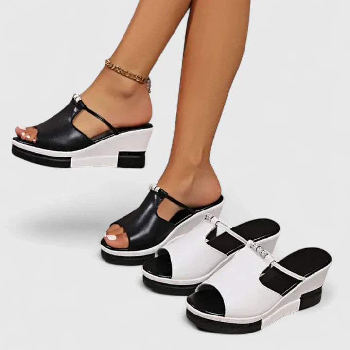 Corinna | Women’s Orthopedic Platform Wedge Sandals