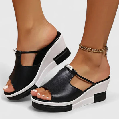 Corinna | Women’s Orthopedic Platform Wedge Sandals