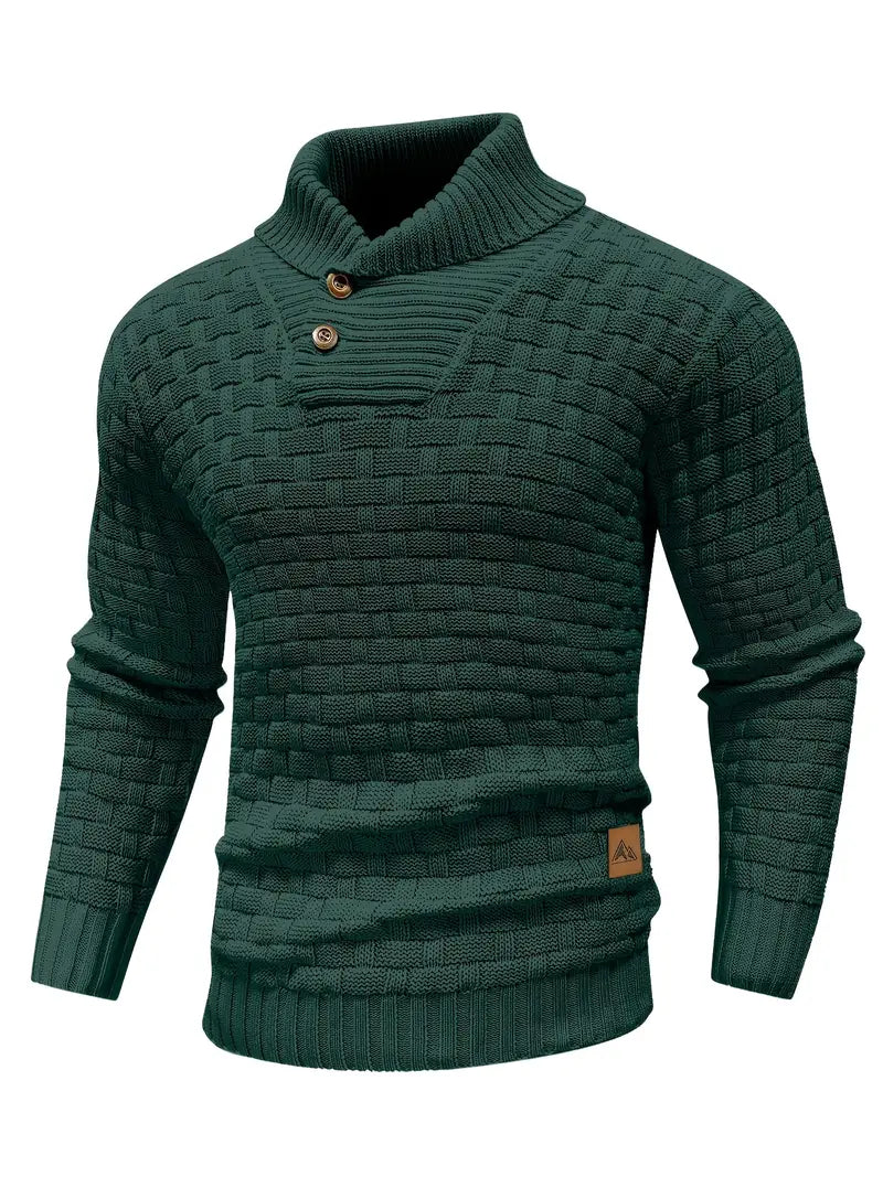 Fletcher | Men’s High-Neck Sweater