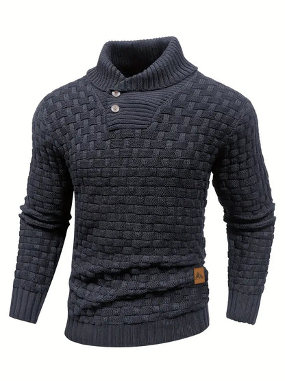 Fletcher | Men’s High-Neck Sweater