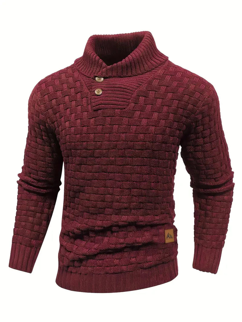 Fletcher | Men’s High-Neck Sweater