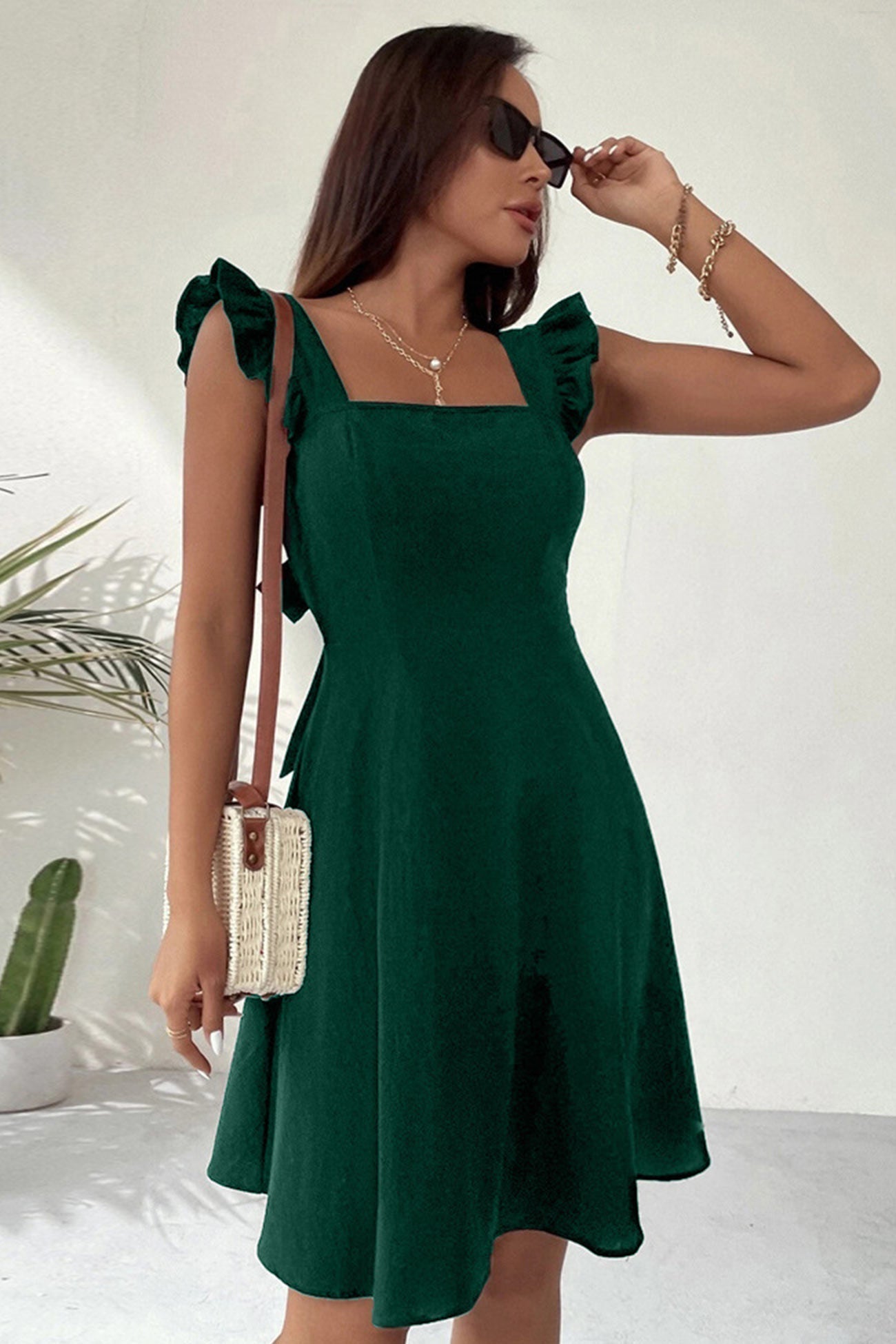 Annalise | Women’s Square Neck Mini Dress