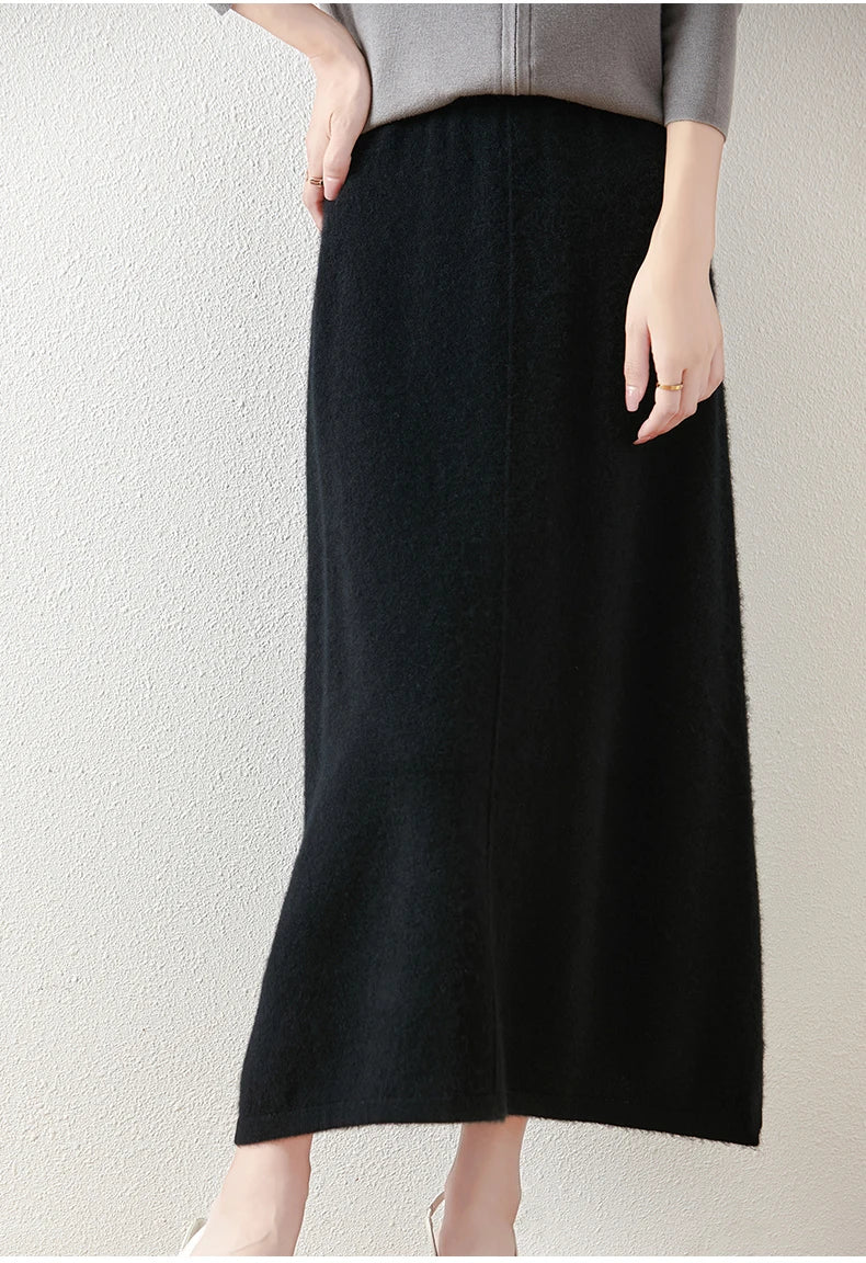 Charlotte | Women’s Executive Wool Pencil Skirt