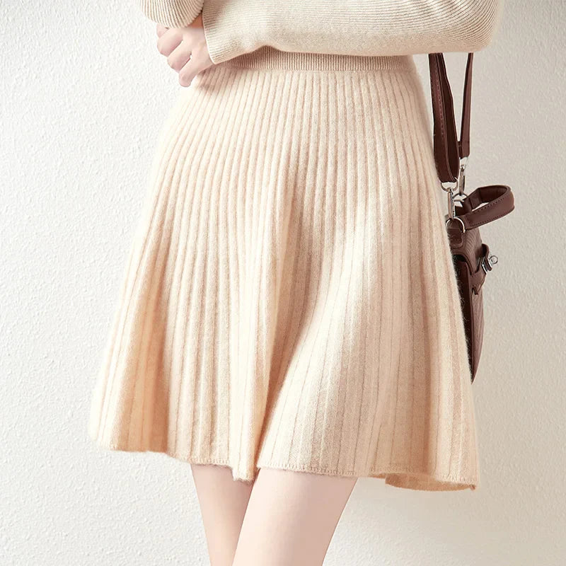 Lauren | Women’s High-Quality Merino Wool Work Skirt