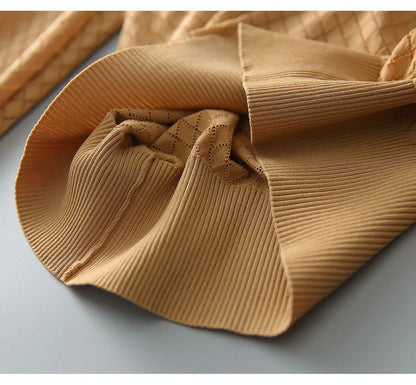 Irene | Women’s Céleste Diamond Knit Top