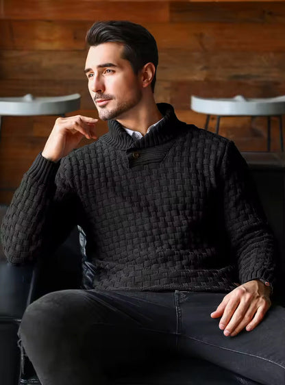 Fletcher | Men’s High-Neck Sweater