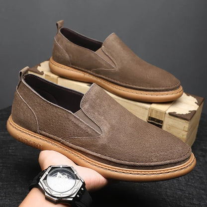 Langley | Men’s Suede Slip-On Loafers