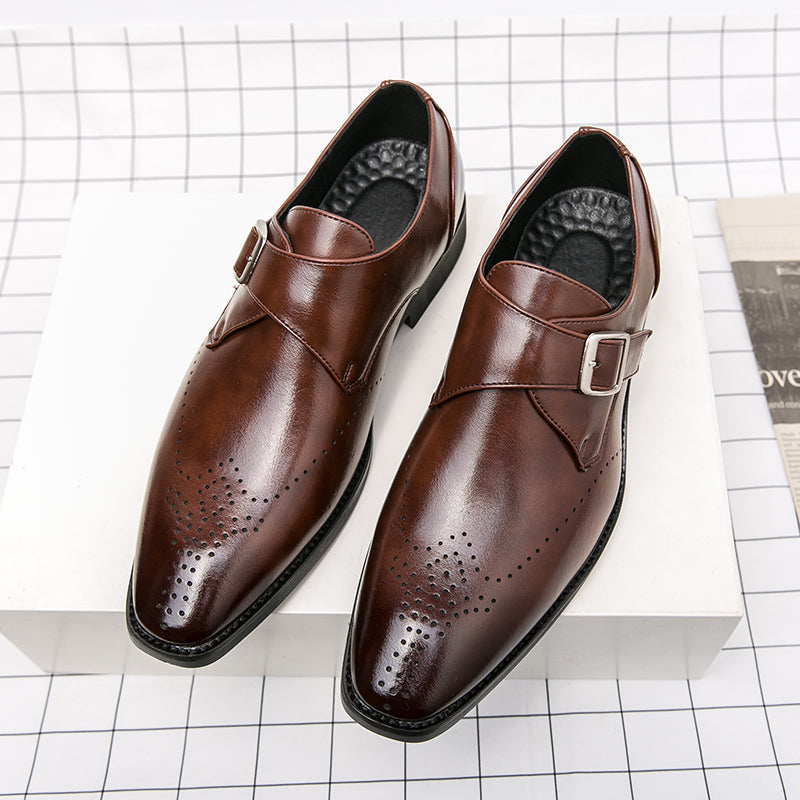Dunstan | Men’s Buckle Strap Shoes