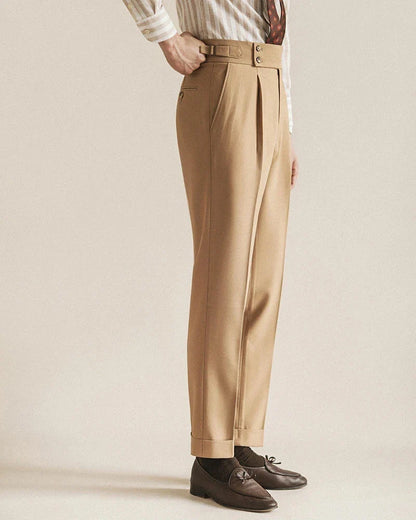 Maithan | Men’s Sorrento Tailored Wool Blend Trousers