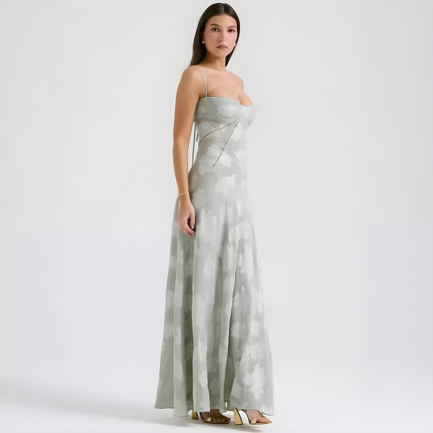 Natalie | Women’s Floral Maxi Dress