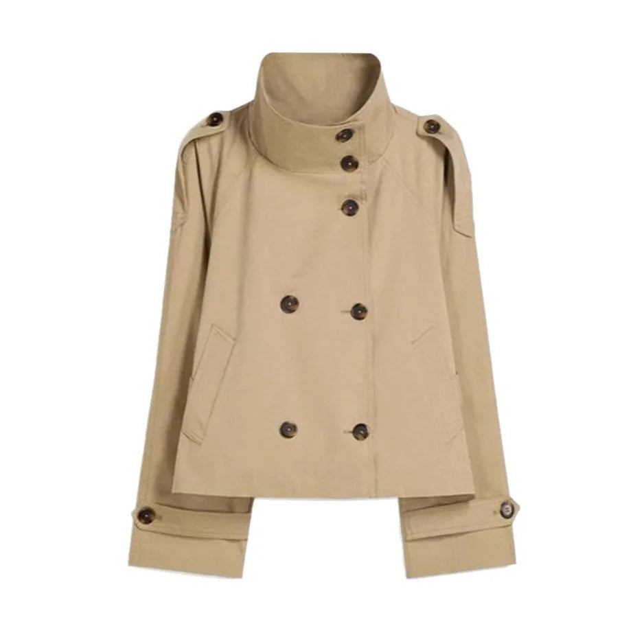 Lainey | Women’s Cropped Trench Jacket