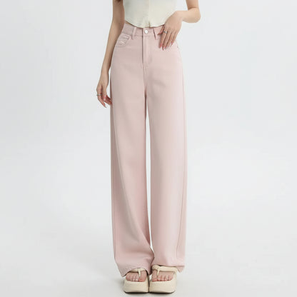 Nicole | Women’s Classic Pink Denim Jeans