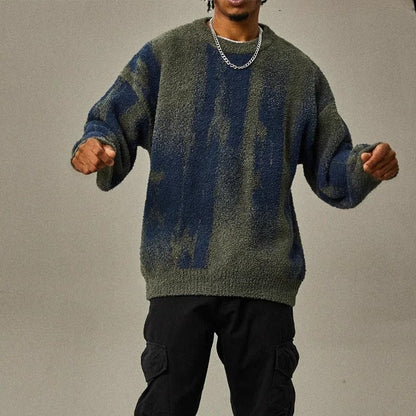 Bramwell | Men’s Abstract Knit Sweater