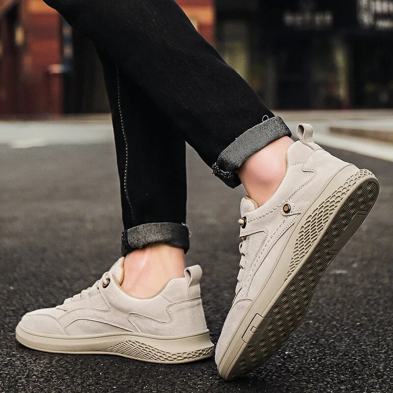 James | Men’s Suede Lace Up Shoes