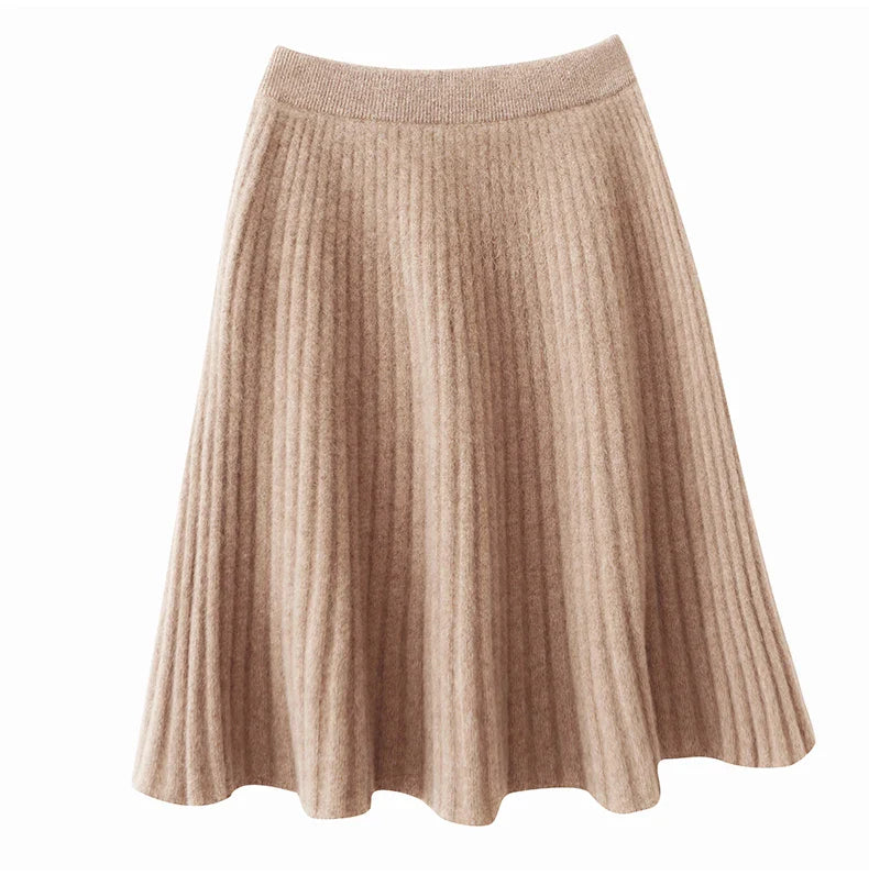 Lauren | Women’s High-Quality Merino Wool Work Skirt