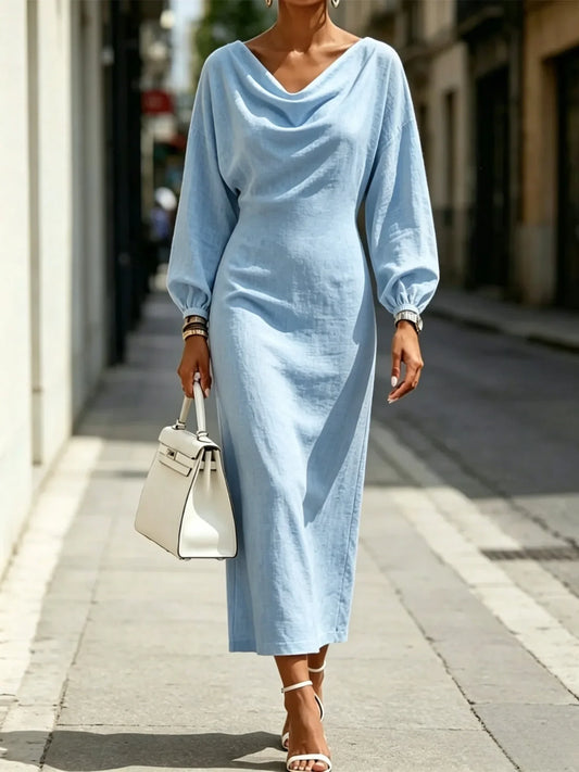 Lilliana | Women’s Cowl Neck Dress