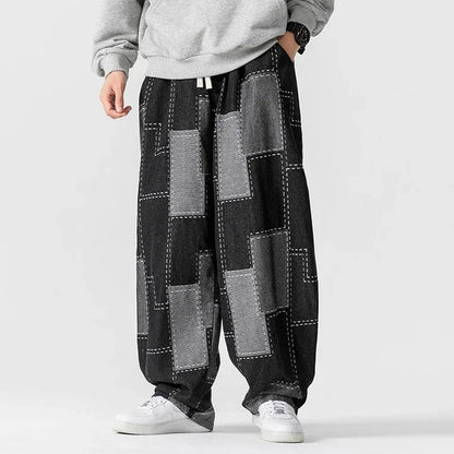 Steph | Men’s Tailored Vintage Stitch Denim Pants