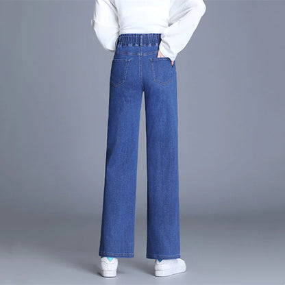 Khaye | Women’s High-Waist Relaxed Fit Denim Jeans