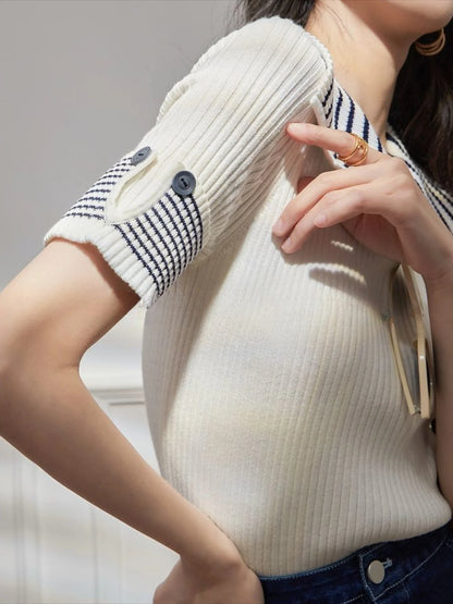 Sylvie | Women’s Elegant Saint-Marie Polo Tee