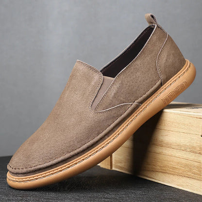 Langley | Men’s Suede Slip-On Loafers