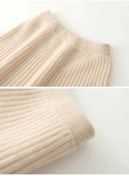 Lauren | Women’s High-Quality Merino Wool Work Skirt