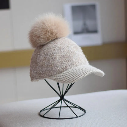 Aubrielle | Women’s Brimmed Winter Cap