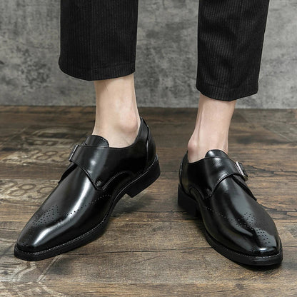 Dunstan | Men’s Buckle Strap Shoes