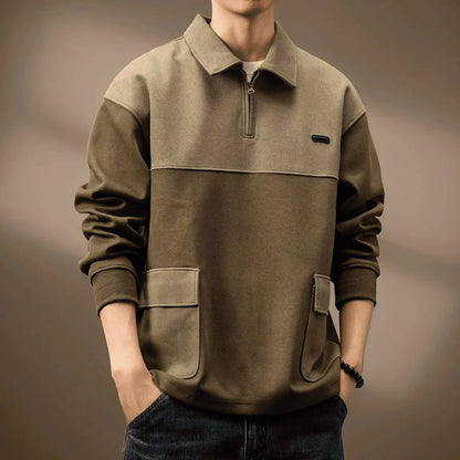 Deacon | Men’s Long-Sleeve Polo Sweater