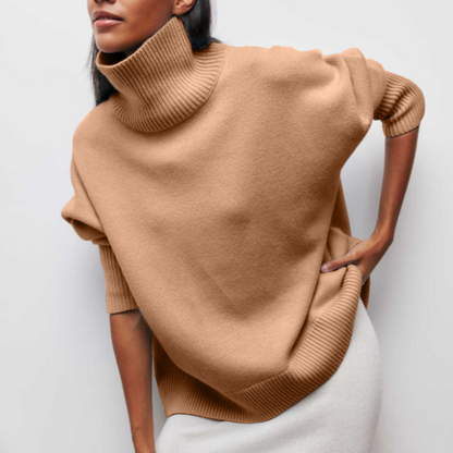 Cassia | Women’s Oversized Turtleneck Sweater