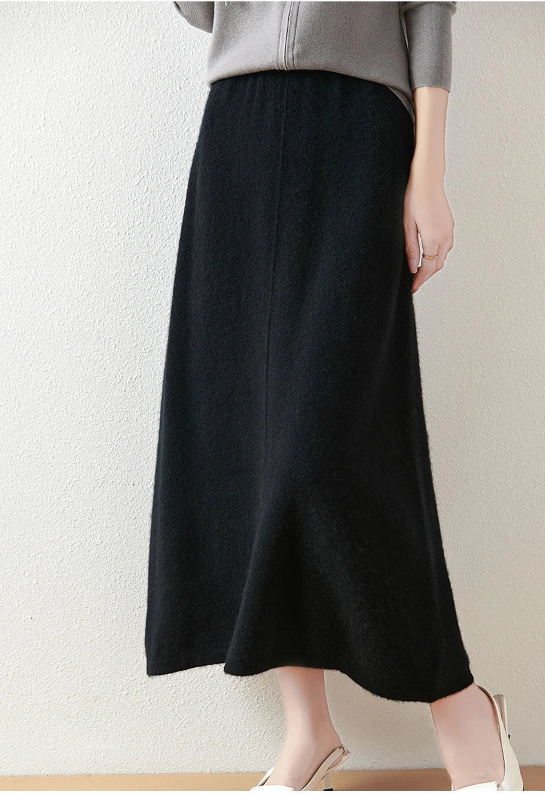 Charlotte | Women’s Executive Wool Pencil Skirt