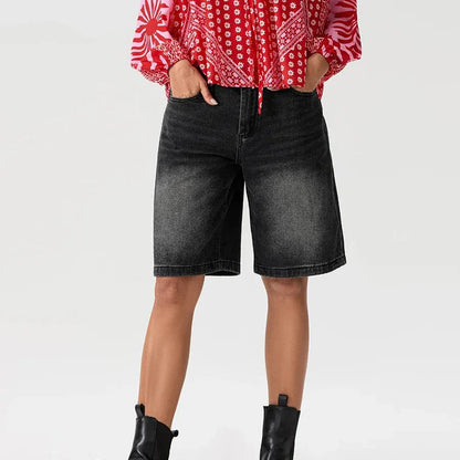 Ronna | Women’s Low Rise Denim Shorts