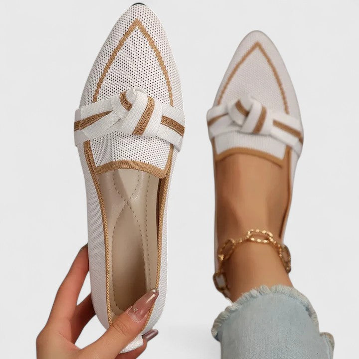 Isadora | Women’s Orthopedic Pointed Toe Knit Loafers