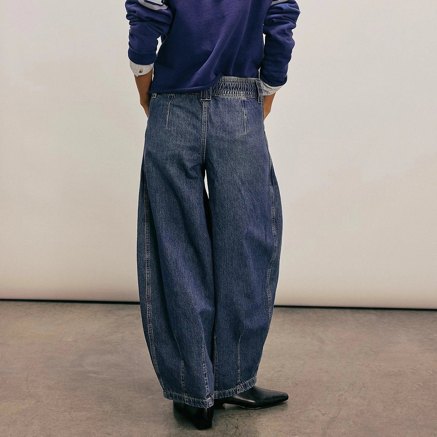 Elena | Women’s Comfort Fit Drawstring Denim Jeans