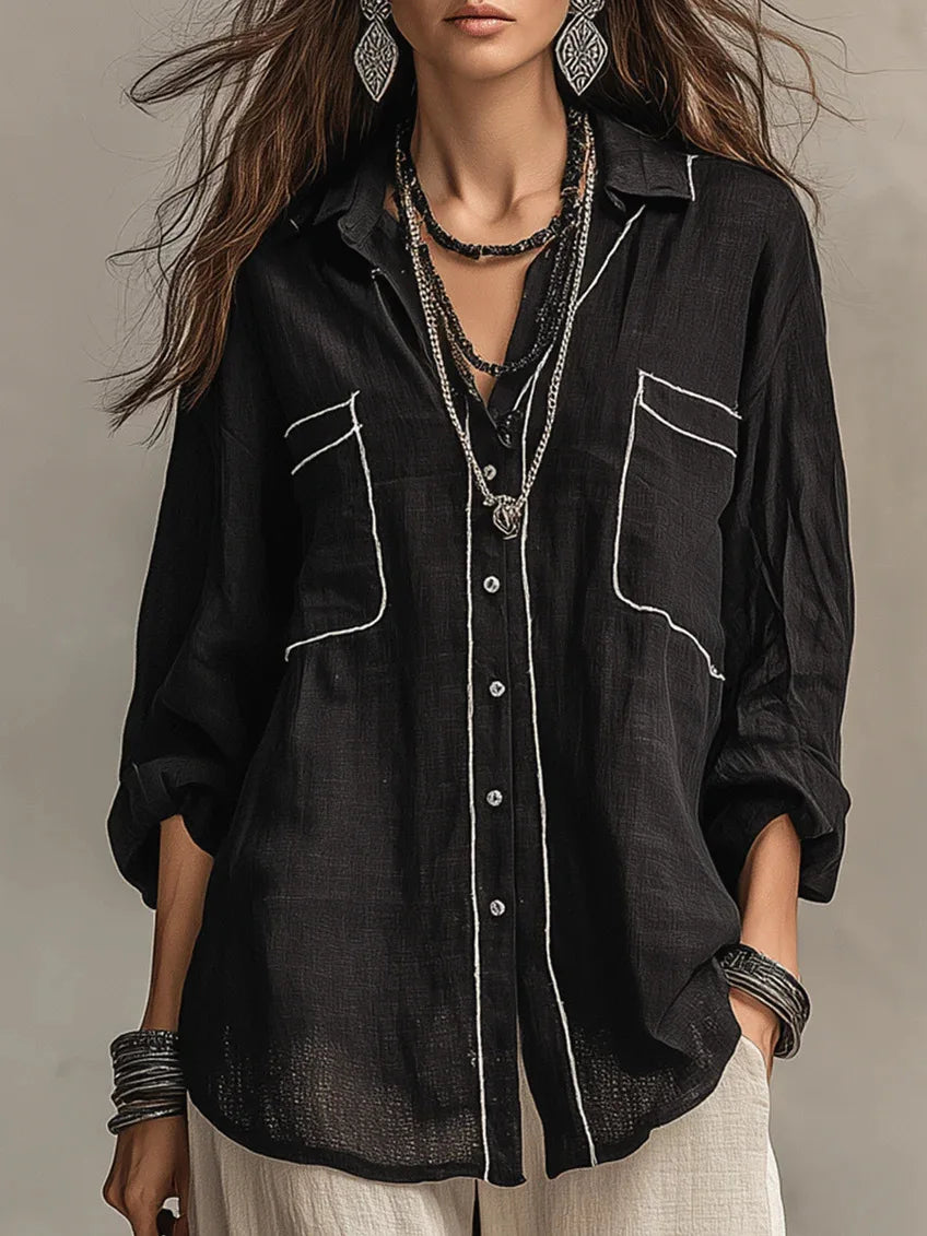 Anika | Women’s Button Up Blouse