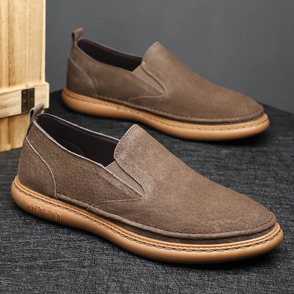 Langley | Men’s Suede Slip-On Loafers