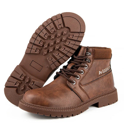 Derrick | Men’s Rugged Lace-Up Safety Work Boots