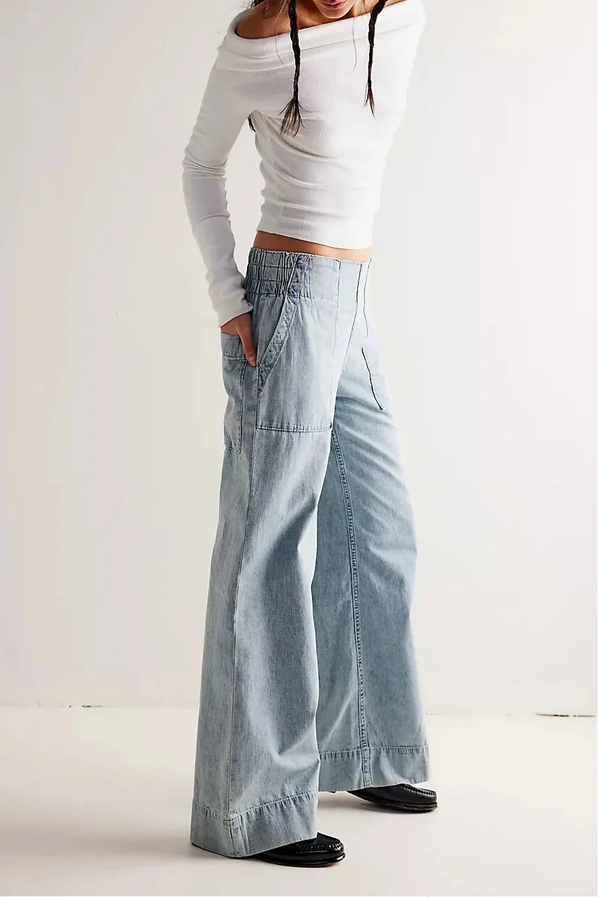 Kendall | Women’s Wide-Leg Denim Jeans