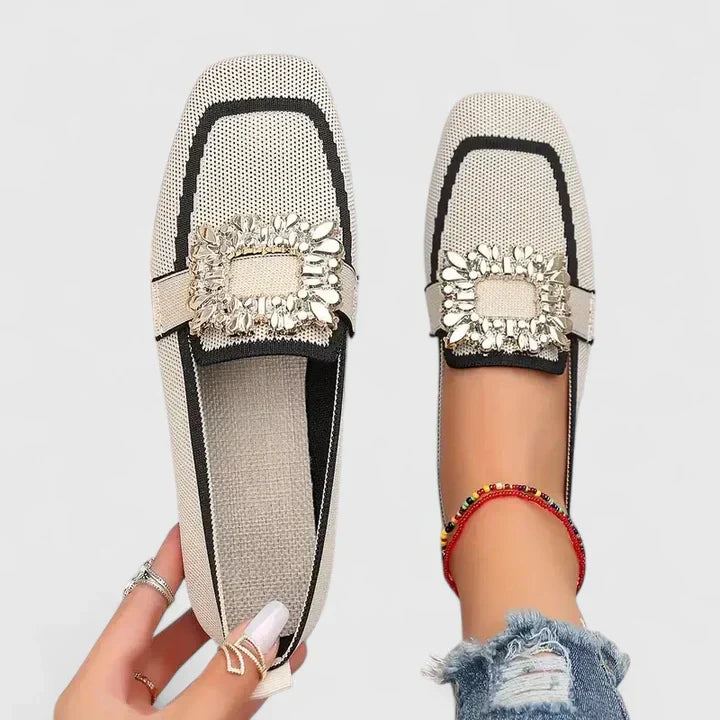 Jackie | Women’s Spring Embellished Slip On Loafers