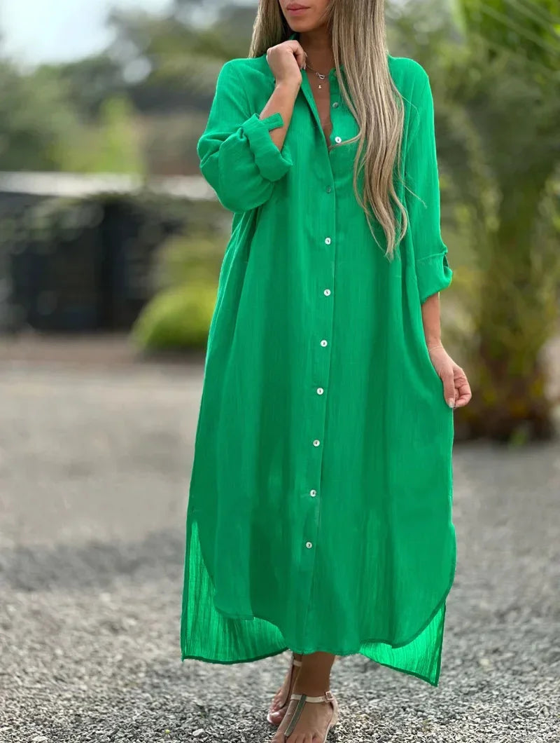 Tinsley | Women’s Maxi Shirt Dress