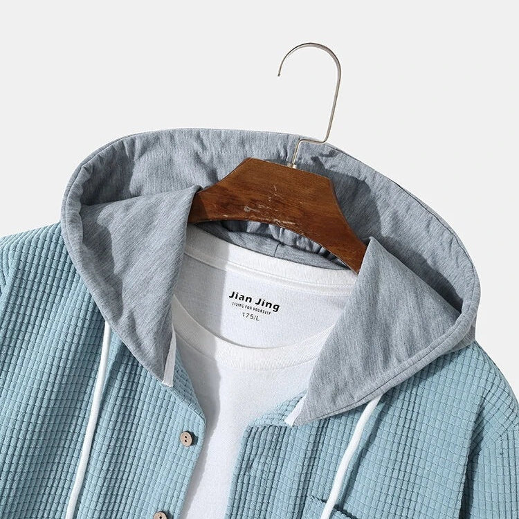 Merrick | Men’s Corduroy Button-Up Hoodie