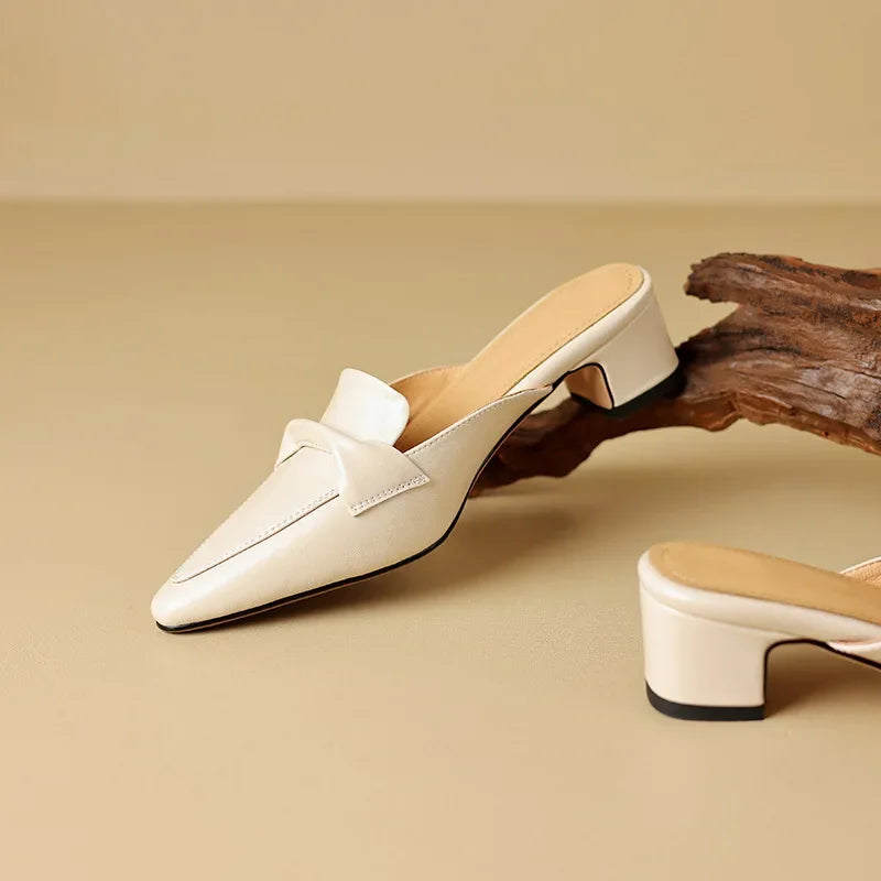Ophelia | Women’s Bow Pointed-Toe Heels