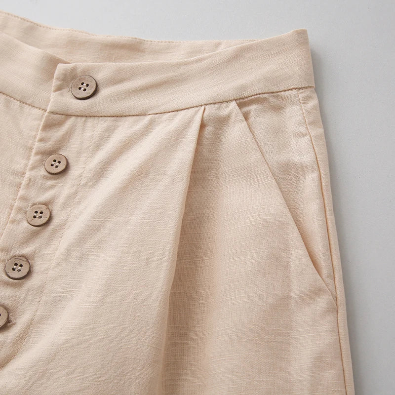 Paige | Women’s Relaxed-Fit Cotton Wide-Leg Pants