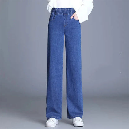 Khaye | Women’s High-Waist Relaxed Fit Denim Jeans