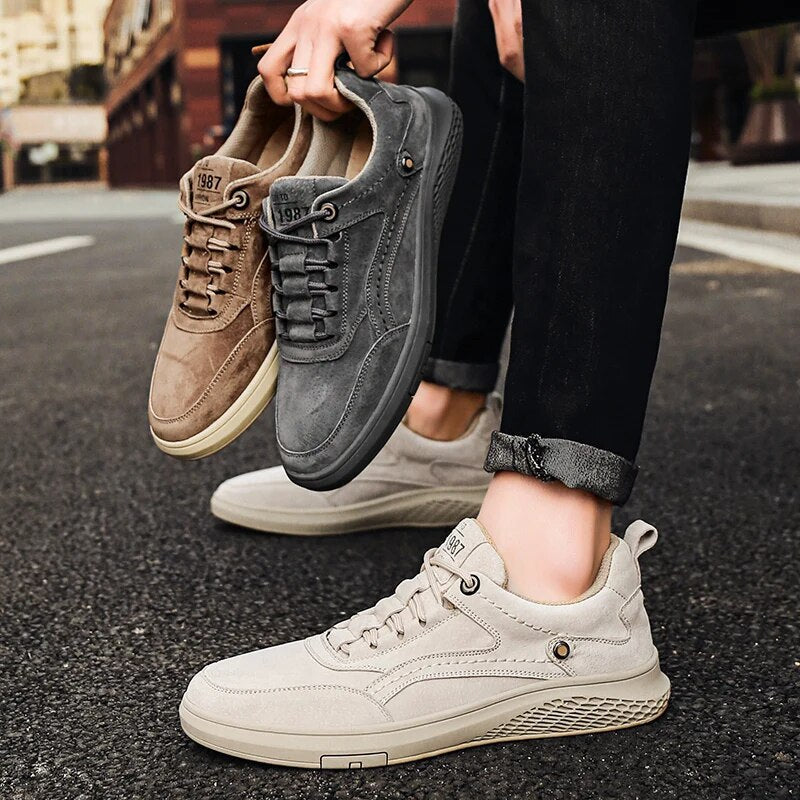 James | Men’s Suede Lace Up Shoes