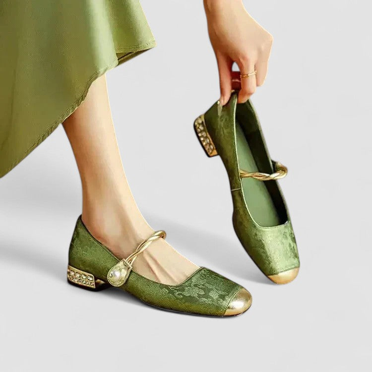 Leighton | Women’s Orthopedic Mary Jane Low Heel Shoes