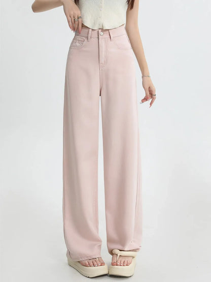 Nicole | Women’s Classic Pink Denim Jeans