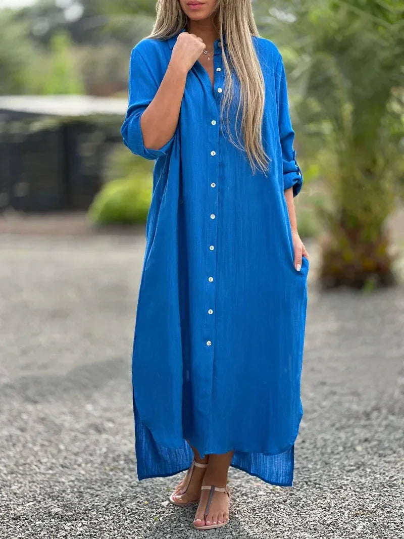 Tinsley | Women’s Maxi Shirt Dress