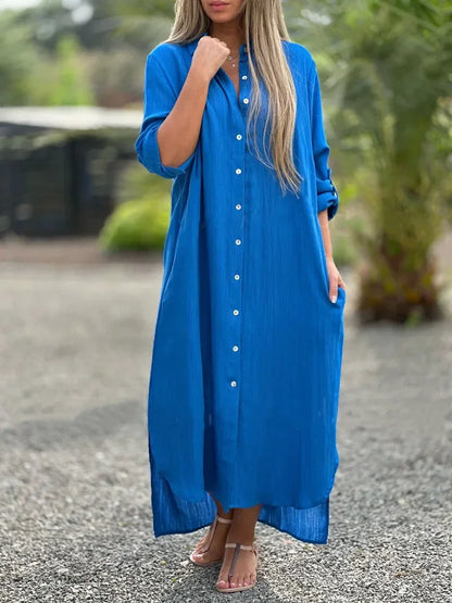 Tinsley | Women’s Maxi Shirt Dress