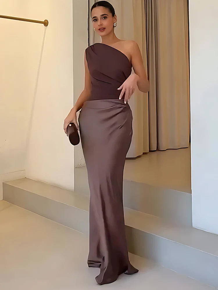 Natalia | Chic Women’s One-Shoulder Formal Evening Dress